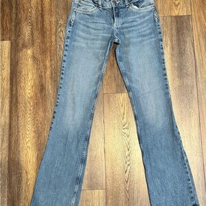 Wrangler Light Blue Women's Boot Cut Jeans, sz. 7 with 36” inseam